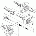 TRAIL BOSS - W948527 Rear wheel drive assembly