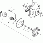 400L 6X6  SWEDISH - S948740 Driven clutch assembly 6x6 400l, swedish s948740 a...