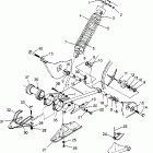 400L 2X4 - W947540 Swing arm / shock mounting 2x4 400l w947540