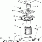 TRAIL BLAZER - W947221 Air box assembly trail blazer w947221