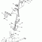 400L 6X6  SWEDISH - S948740 Steering post assembly 6x6 400l, swedish s948740 a...