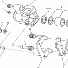 400L 6X6  SWEDISH - S948740 Middle axle brake assembly 6x6 400l, swedish s9487...