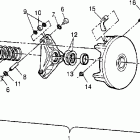 TRAIL BOSS - W948527 Drive clutch assembly trail boss w948527