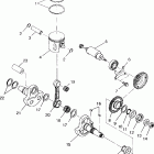 400L 4X4 SWEDISH -  S948140 Piston and crankshaft swedish 4x4 400l s948140
