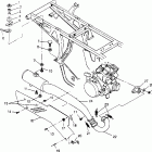 400L 4X4 - W948140 Exhaust system  4x4 400l w948140