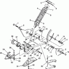 400L 4X4 - W948140 Swing arm / shock mounting 4x4 400l w948140
