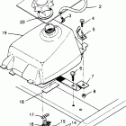 TRAIL BOSS - W948527 Fuel tank assembly trail boss w948527