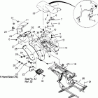 400L 2X4 - W947540 Rear cab assembly 2x4 400l w947540