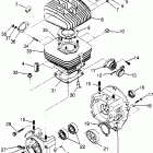 TRAIL BLAZER - W947221 Crankcase and cylinder trail blazer w947221