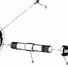 400L 4X4 - W948140 Front tightener assembly  4x4 400l w948140
