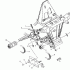 400L 6X6  SWEDISH - S948740 Front drive assembly 6x6 400l, swedish s948740 and...