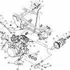 400L 2X4 - W947540 Engine mounting 2x4 400l w947540