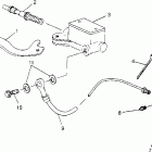 300 6X6 - W948730 Controls-rh master cylinder / brake line 6x6 300 w...