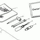 SPORTSMAN 4X4 - W948039 Tool kit assembly sportsman 4x4 w948040