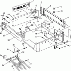 400L 6X6  SWEDISH - S948740 Rear bed mounting 6x6 400l, swedish s948740 and  n...