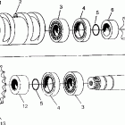 400L 6X6  SWEDISH - S948740 Center tightener assembly 6x6 400l, swedish s94874...