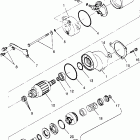 400L 2X4 - W947540 Starting motor 2x4 400l w947540