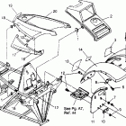 SPORTSMAN 4X4 - W948039 Front cab assembly sportsman 4x4 w948040