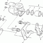 400L 2X4 - W947540 Front brake assembly 2x4 400l w947540