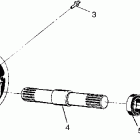 400L 4X4 SWEDISH -  S948140 Front tightener assembly swedish 4x4 400l s948140