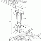400L 6X6  SWEDISH - S948740 Rear strut stabilizer assembly 6x6 400l, swedish s...