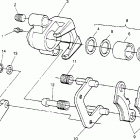TRAIL BLAZER - W947221 Front brake assembly trail blazer w947221