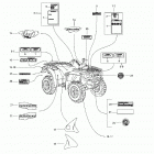 Traxter, 7405/7406 Наклейки