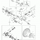 Traxter, 7400/7401 Привод колес передний