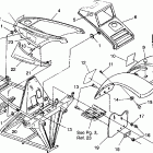 W937221 TRAIL BLAZER Front cab assembly trail blazer  w937221