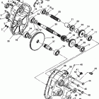 W937221 TRAIL BLAZER Gearcase assembly trail blazer w937221