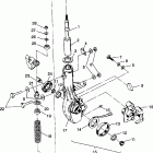 W938739 350L 6X6 Front strut assembly 6x6 350l w938739