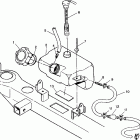 W938527 TRAIL BOSS Oil tank assembly trail boss w938527