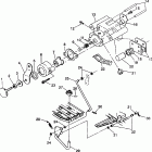 W938527 TRAIL BOSS Rear brake / foot pedal assembly trail boss w93852...