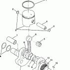 W938527 TRAIL BOSS Crankshaft and piston trail boss w938527
