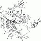 W937539 350L 2X4 Engine mounting 2x4 350l w937539