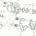 S938739 Euro 350L 6x6 Middle axle brake assembly          6x6 350l c9387...
