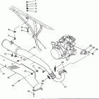 W938739 350L 6X6 Exhaust system 6x6 350l w938739