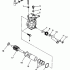 W938527 TRAIL BOSS Oil pump assembly trail boss w938527