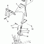 W937221 TRAIL BLAZER Steering post assembly trail blazer w937221