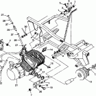 W938527 TRAIL BOSS Engine mounting trail boss w938527