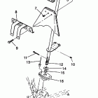 W938527 TRAIL BOSS Steering post assembly trail boss w938527