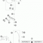 TE 250 CHASSIS Панель приборов