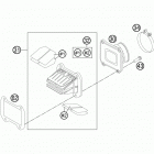 TE 250 ENGINE Мощностной клапан