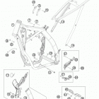 TE 250 CHASSIS Рама