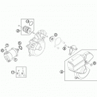 TE 300 ENGINE Электрический стартер