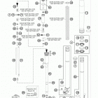 570 FS CHASSIS Передняя вилка