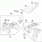 570 FS CHASSIS Бак,сидение