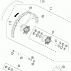 570 FE CHASSIS Переднее колесо