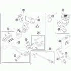 570 FS CHASSIS Главный цилиндр тормозной