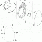 570 FS ENGINE Кожух сцепления
